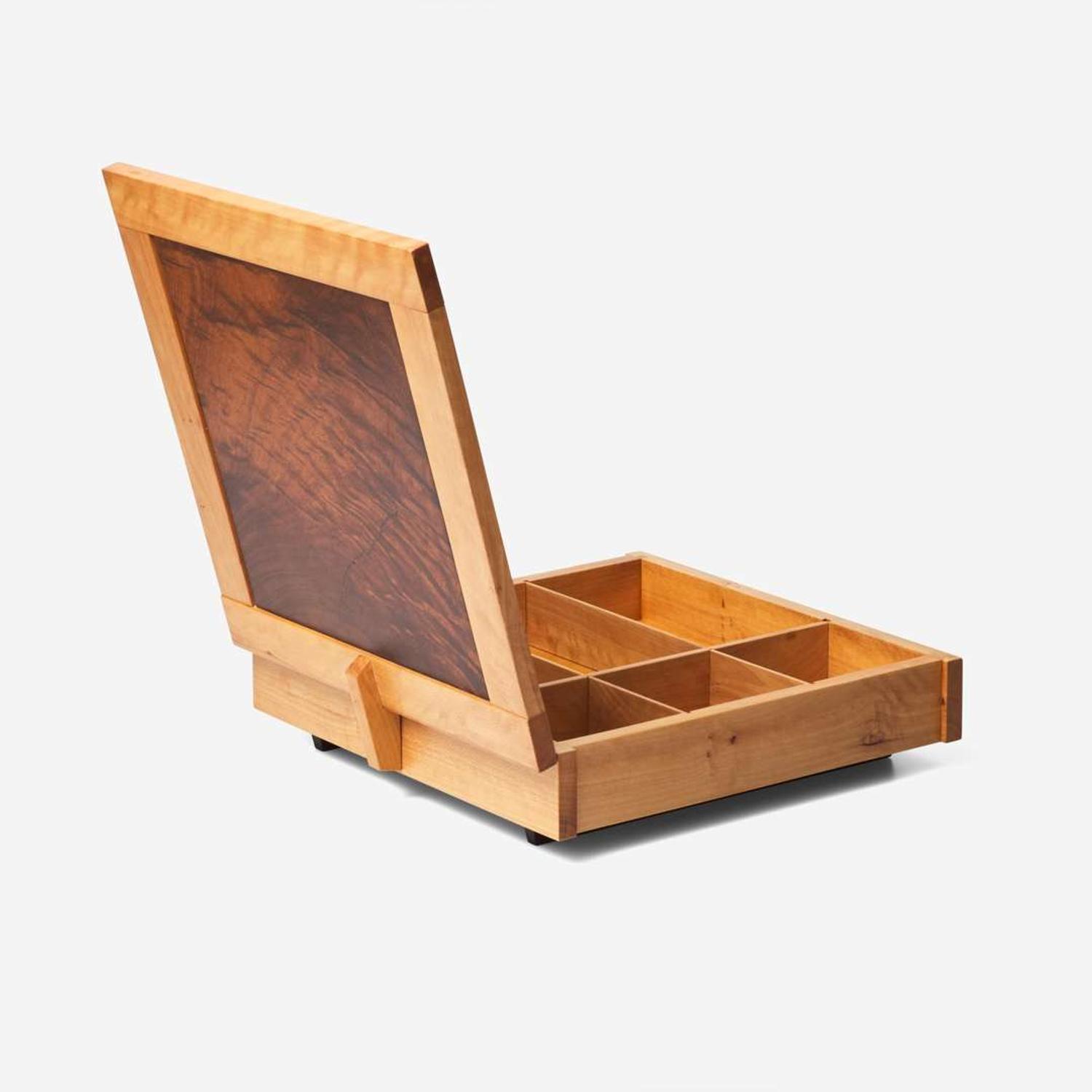 Mira Nakashima (American, b. 1942) Special "Mira Mirror" Jewelry Box, George Nakashima Woodworker, New Hope, Pennsylvania, 2008