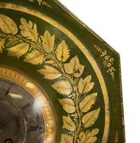 A French Directoire Tôle Peinte Wall Clock