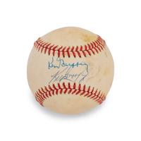 A Ken Griffey Jr. / Ken Griffey Sr. Dual Signed Autograph Baseball (Beckett Authentication Services)