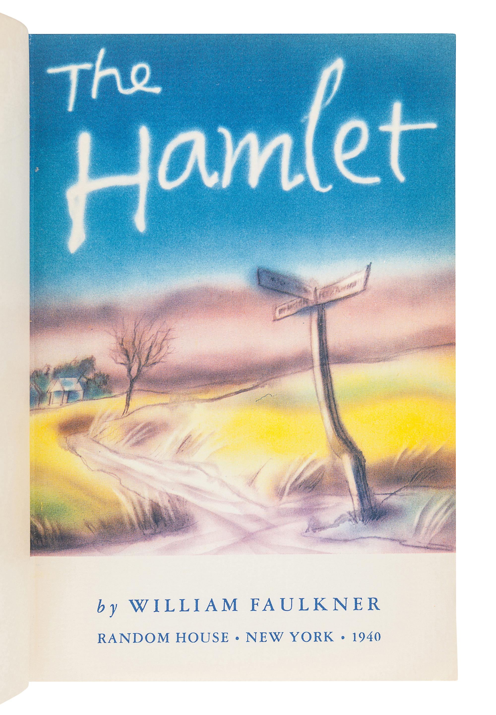FAULKNER, William (1897-1962). The Hamlet. New York: Random House, 1940.