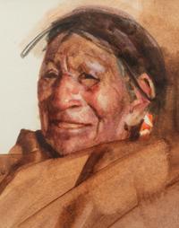 Portrait of Native American