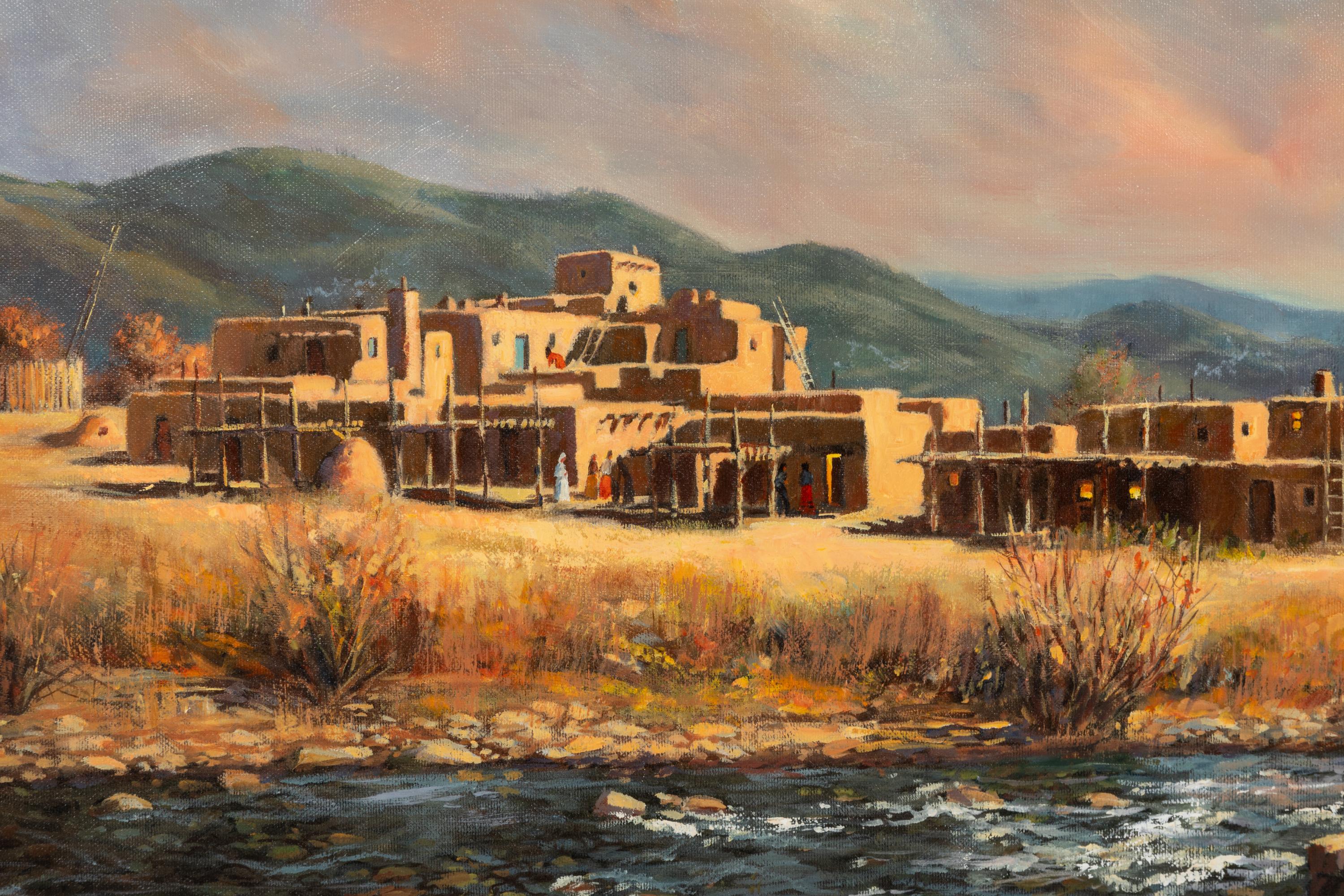 Pueblo Sunset