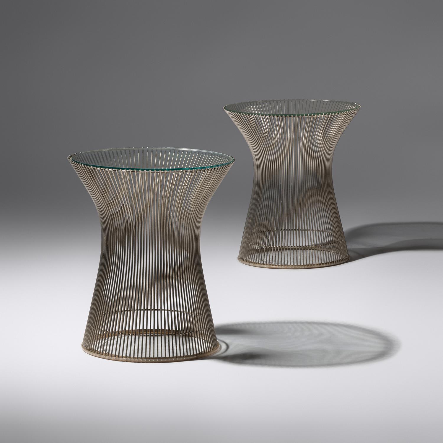 Pair of Side Tables Knoll