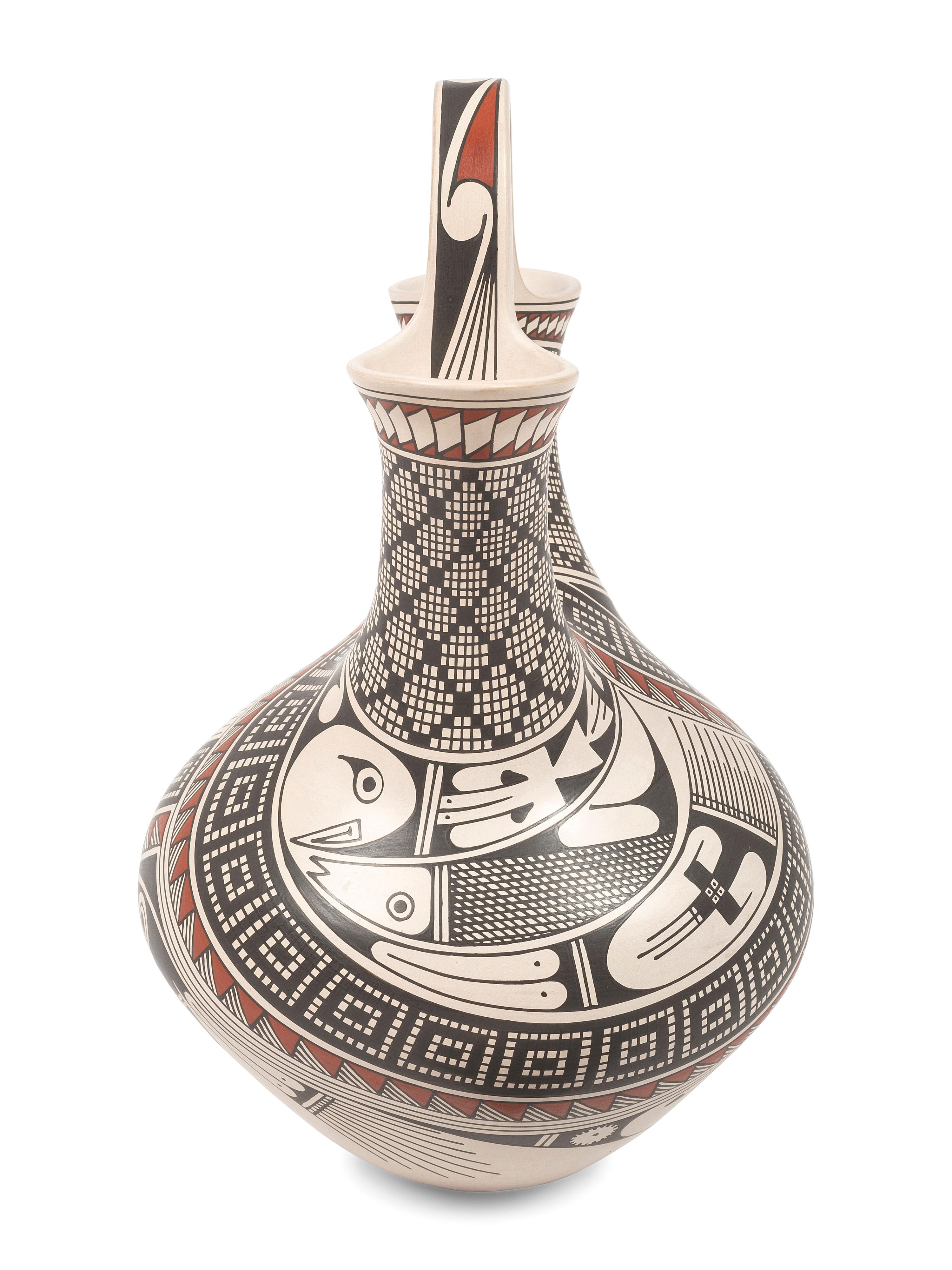 Pottery Wedding Vase