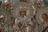 A Russian Silver Oklad Icon