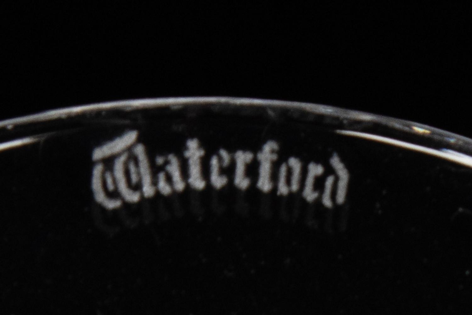 A Waterford Cut Glass Stemware Service
