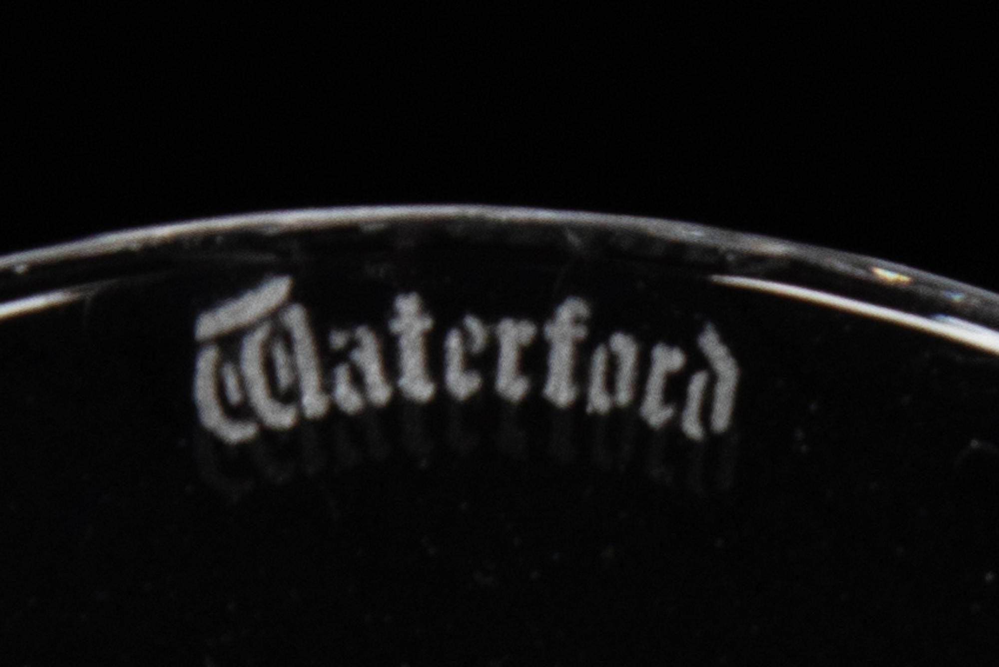 A Waterford Cut Glass Stemware Service