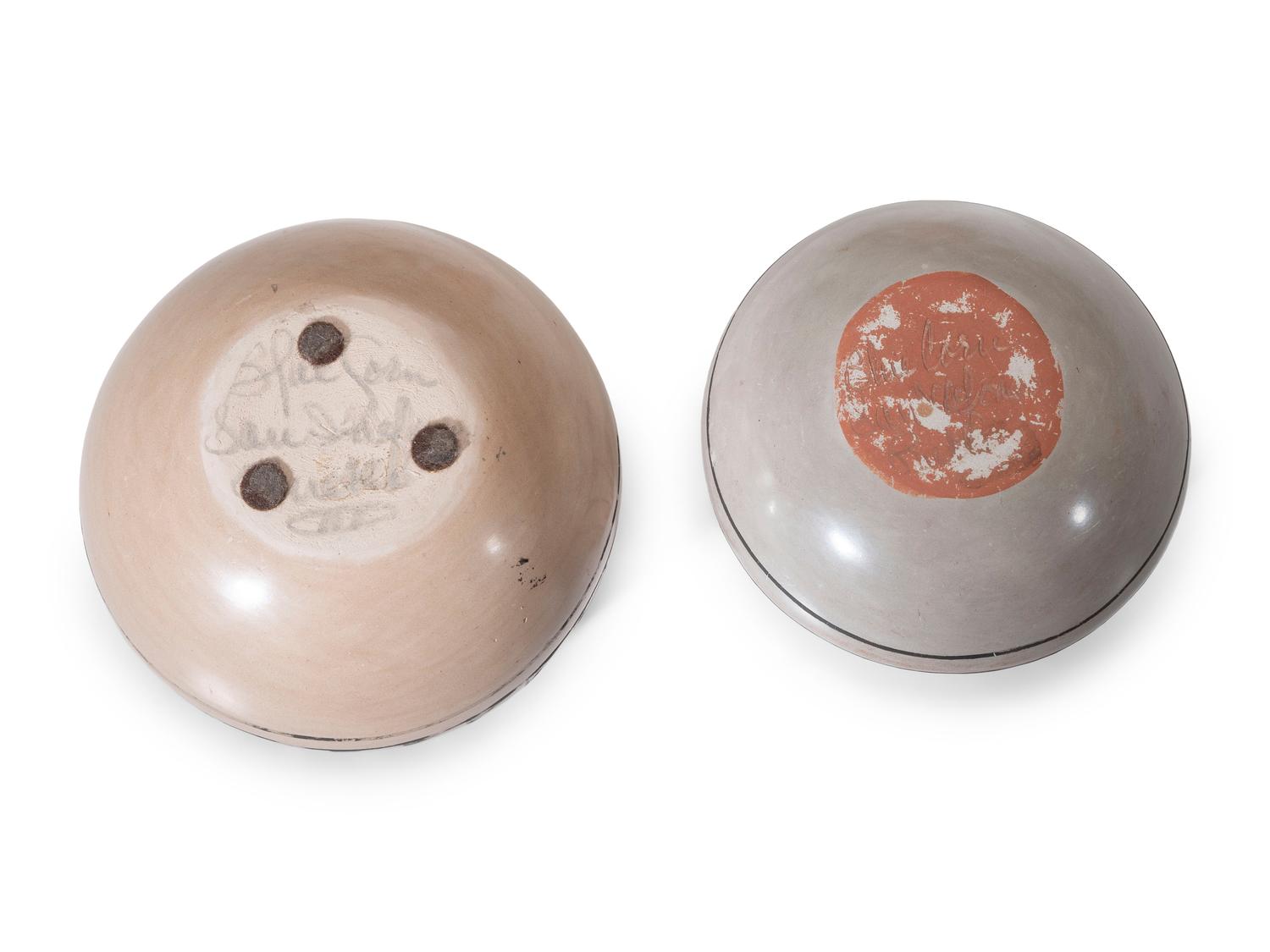 Miniature Polychrome Pottery Jars
