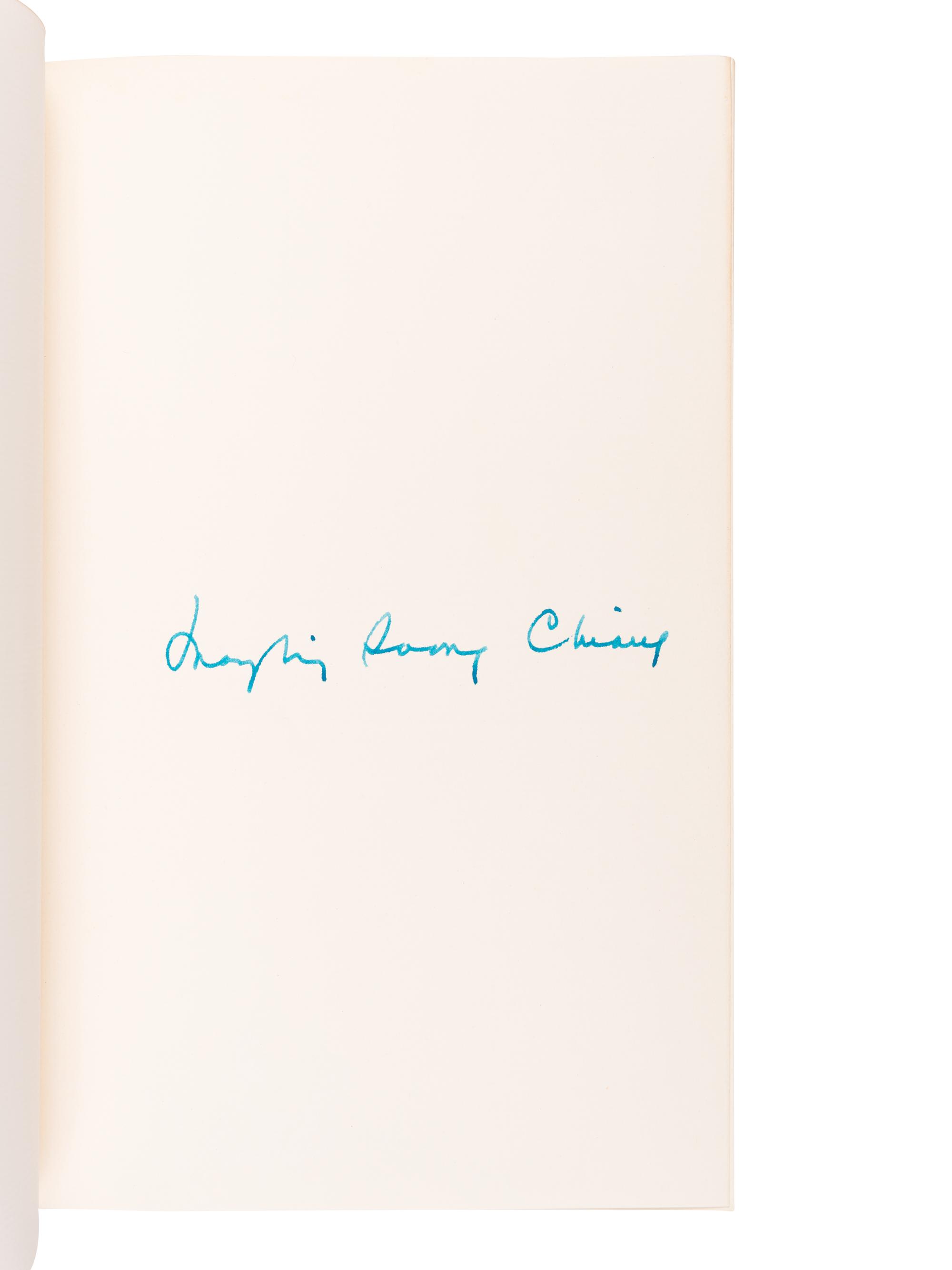 KAI-SHEK, Madame Chiang (May-ling Soong Chiang) (1898-2003). Selected Speeches 1958-1959. Taipei: the Office of the President, 1959.