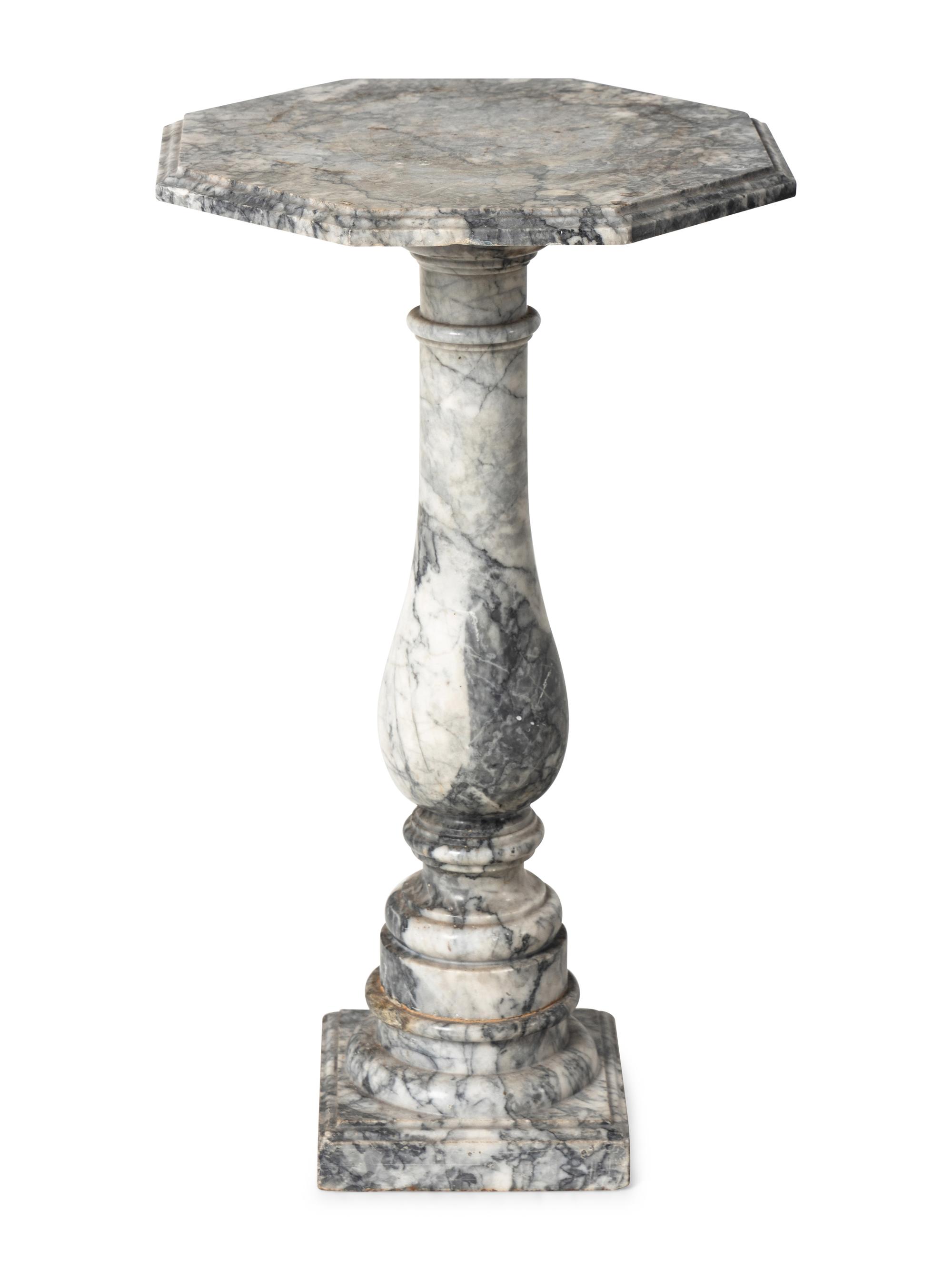 A Continental Marble Side Table