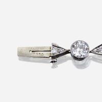 An Art Deco diamond and platinum bracelet, Tiffany & Co.