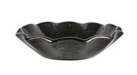 San Ildefonso Polished Blackware Bowl Height 2 3/4 x Depth 11 1/2 inch