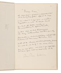 WARREN, Robert Penn (1905-1989). A group of 8 works, ALL SIGNED BY WARREN, comprising: