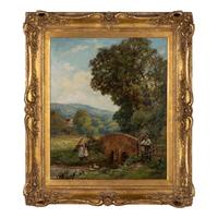 Henry John Yeend King (British, 1855–1924) — View at Hambleden, Near Henley