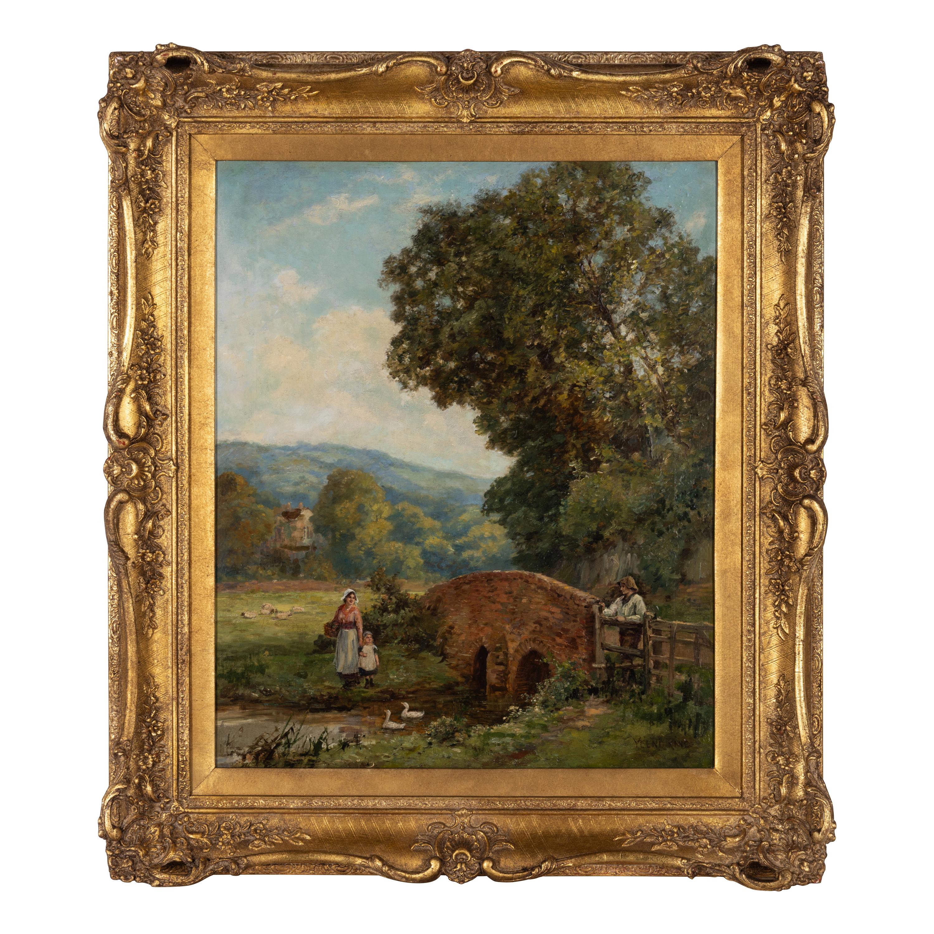 Henry John Yeend King (British, 1855–1924) — View at Hambleden, Near Henley