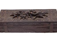 Three Black Forest Carved Boxes