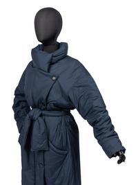 Chanel Blue Puffer Coat, c. 2009