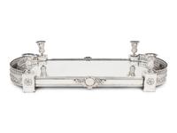 A Continental Silver-Plate Table Plateau