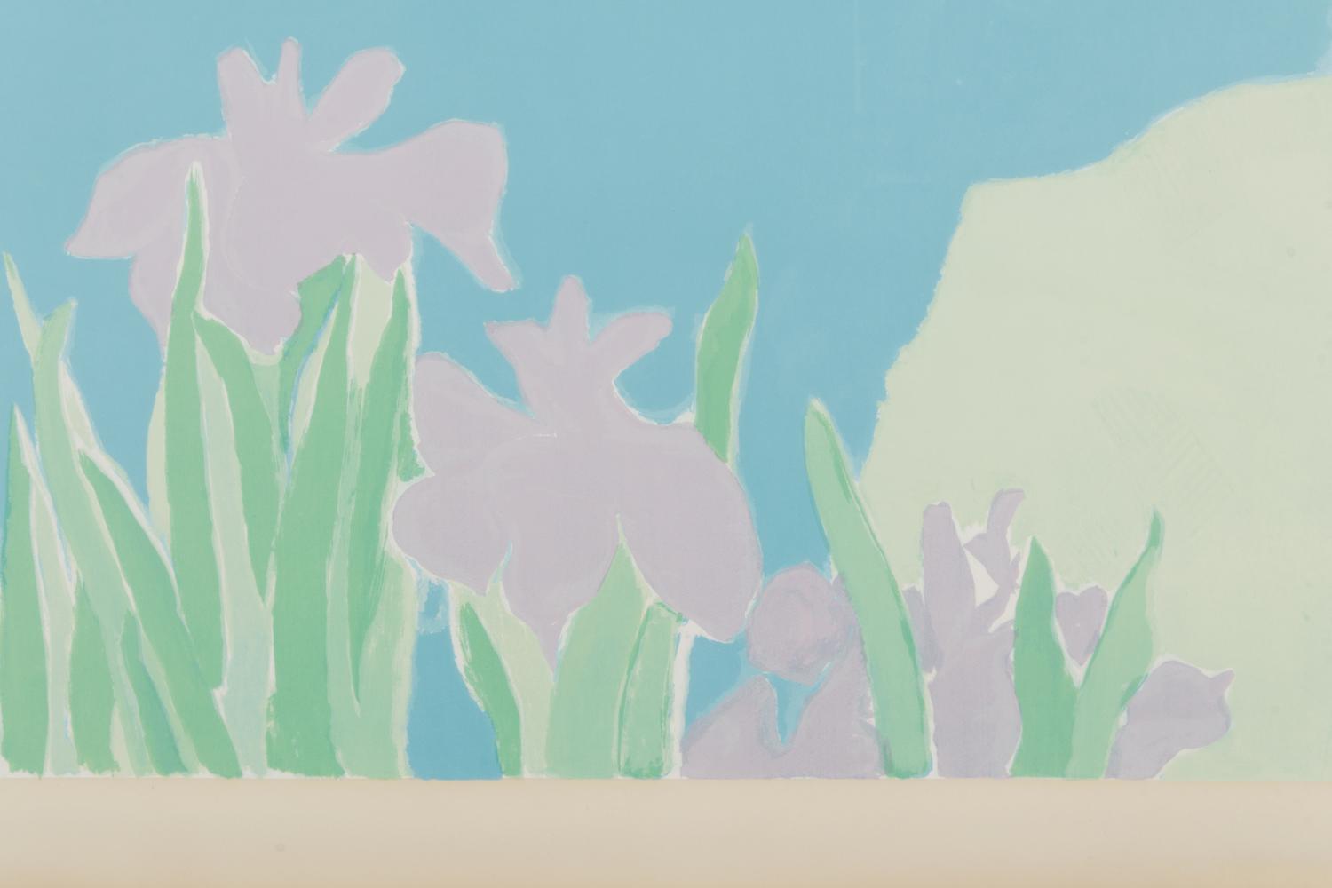 Morning Glory and Iris