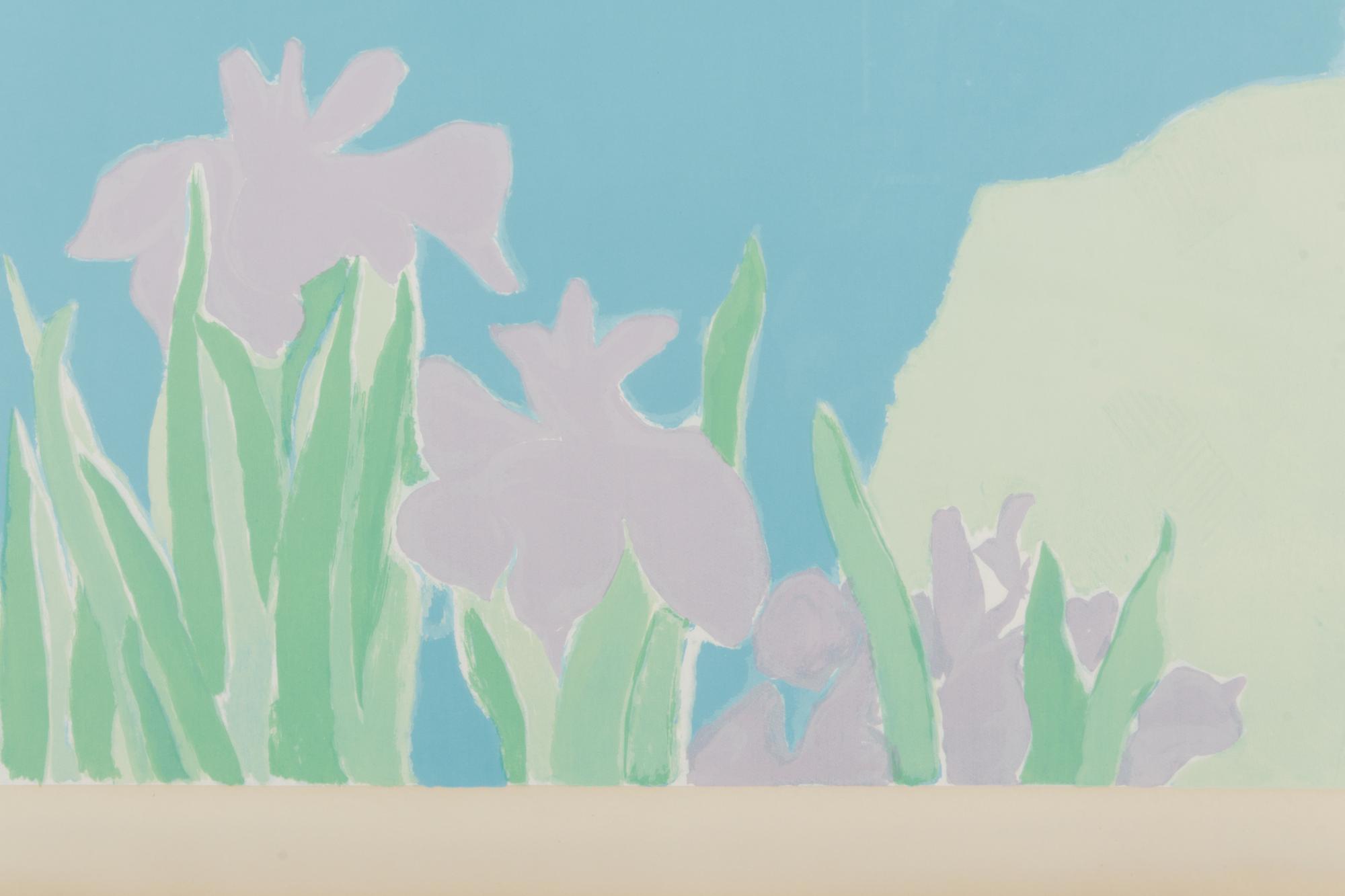 Morning Glory and Iris