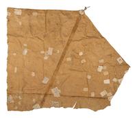 A Japanese Lacquered Paper Mat, Yuton