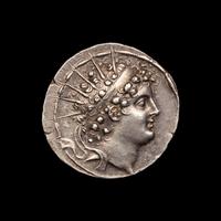 [ANCIENTS] SELEUCID KINGDOM. Antiochus VI (c. 144-142 BC). Ar Tetradrachm (16.6 g, 30mm)