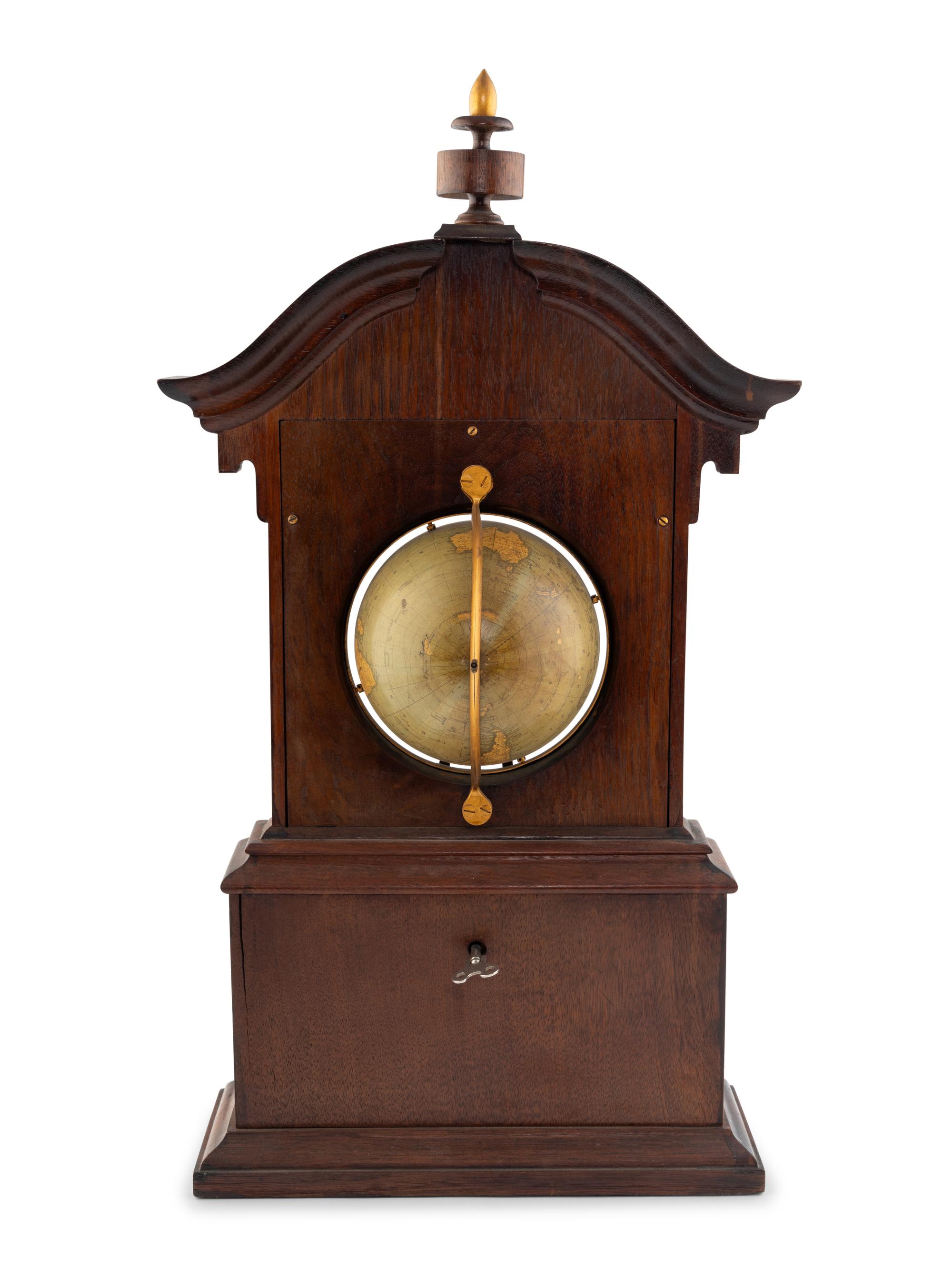 A Timby Solar Globe Mantel Clock
