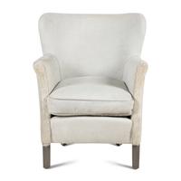 A Contemporary Cowhide Upholstered Armchair