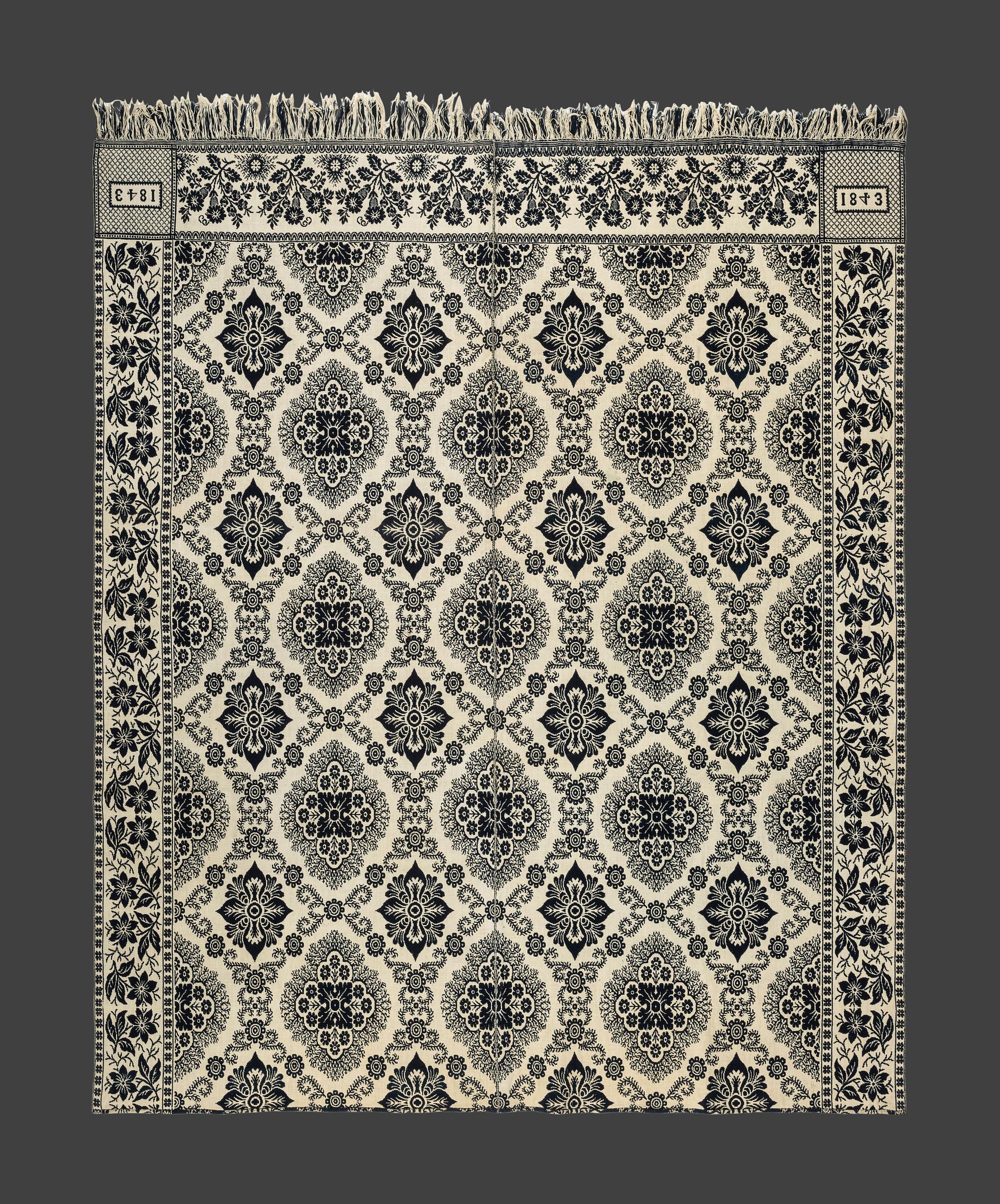Three Woven Coverlets