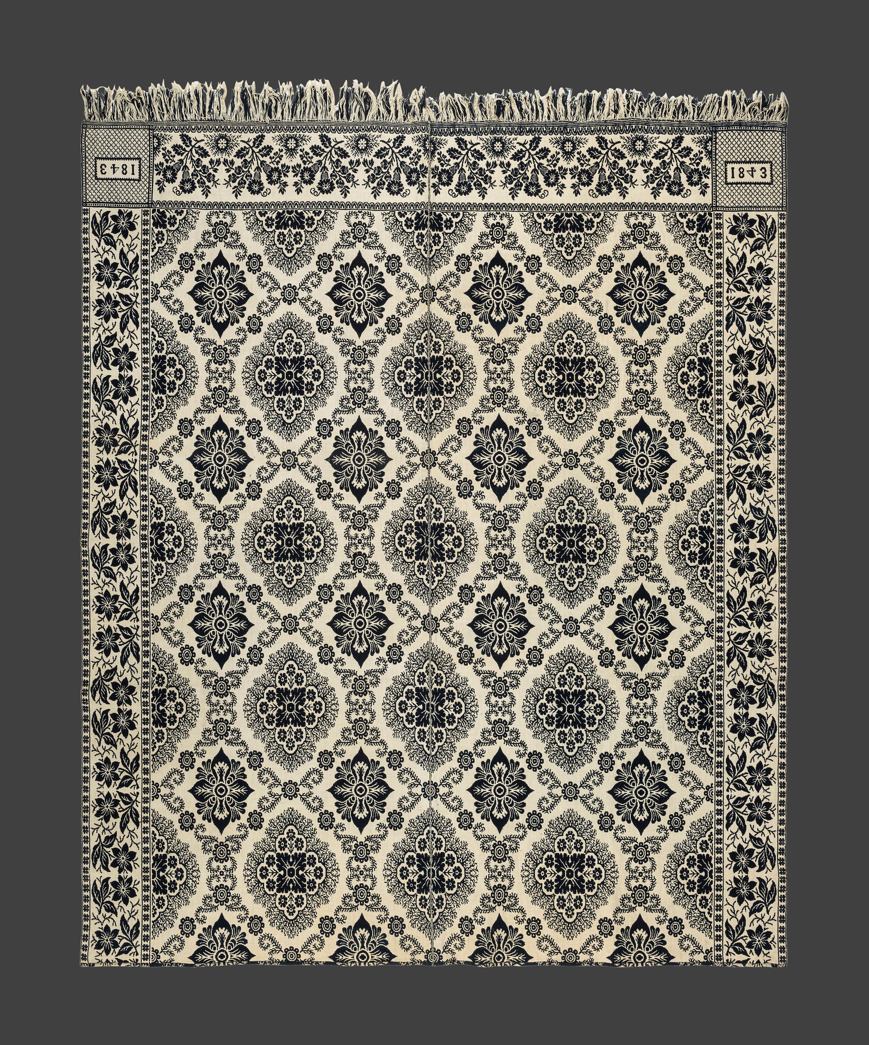 Three Woven Coverlets
