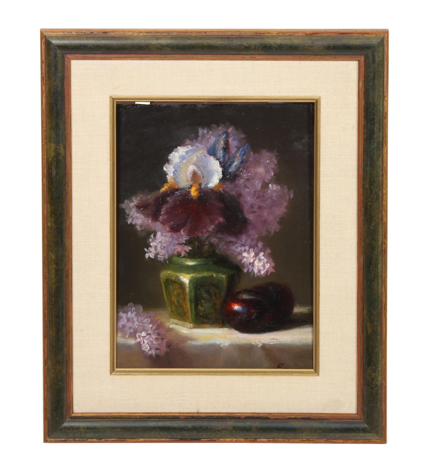 Cary Ennis, (American, 1951), Irises