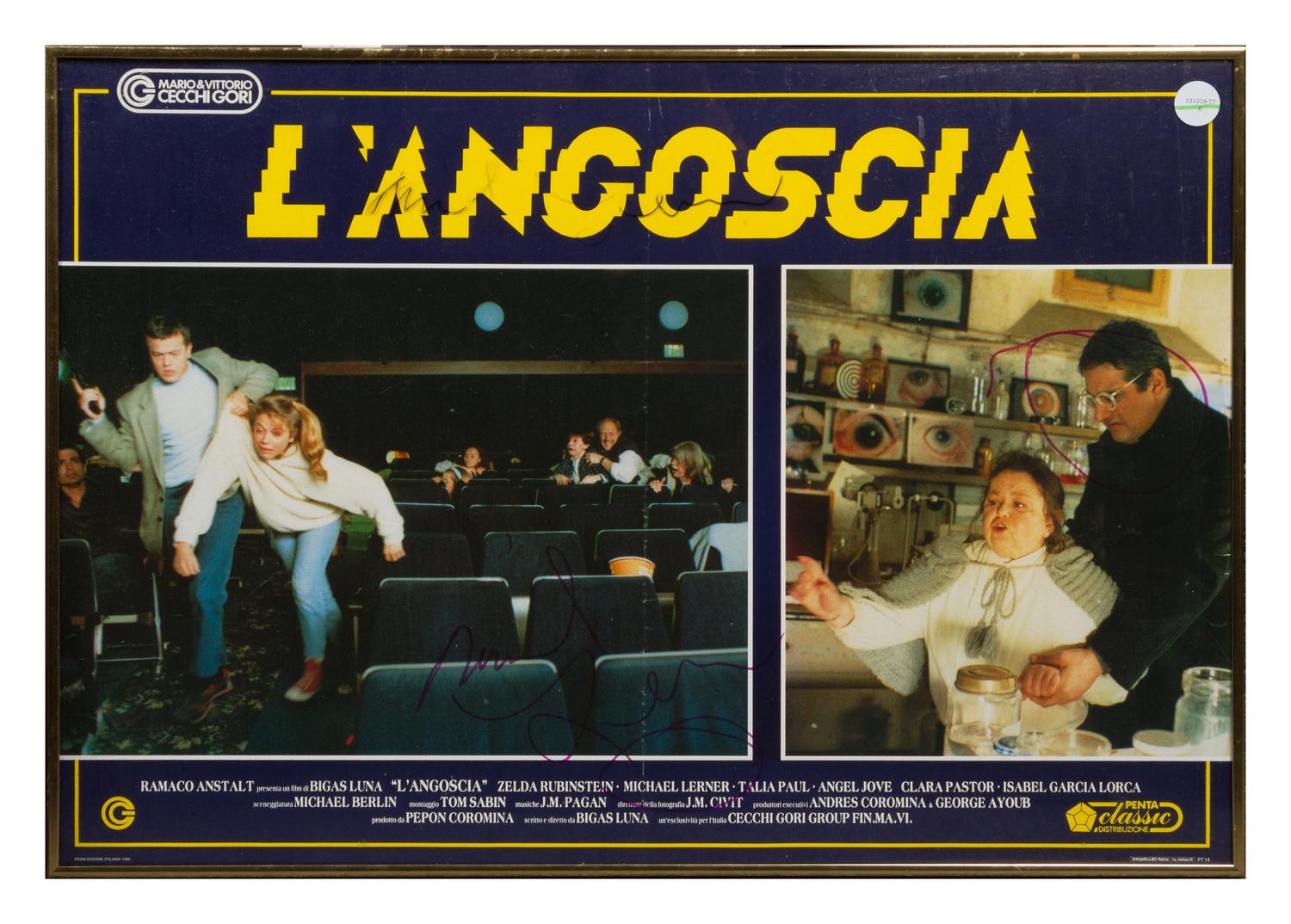 A Group of Six Movie Posters, Size of largest 18 1/2 x 16 1/2 inches.