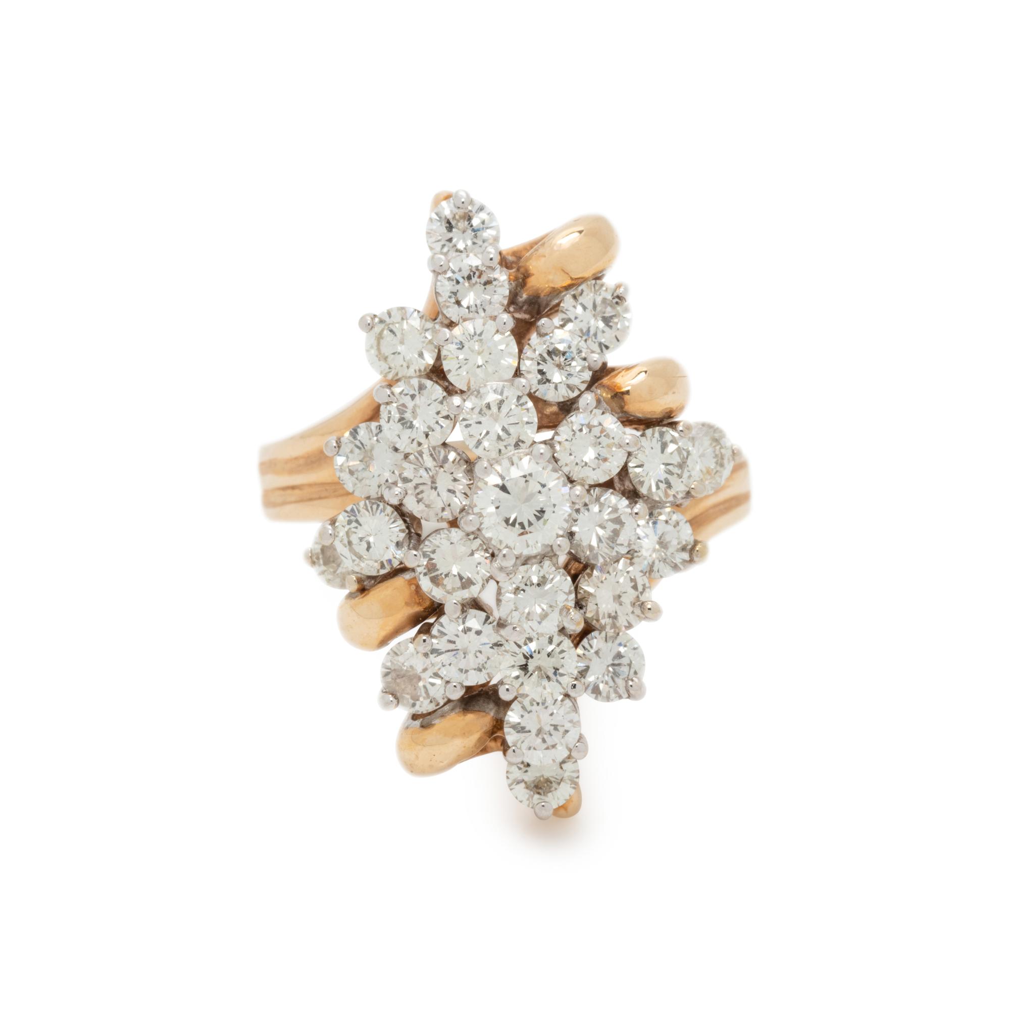 DIAMOND CLUSTER RING