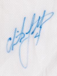 A Group of Two 1992 USA Olympic Basketball (Dream Team) Signed Basketball Jerseys Including Patrick Ewing (Beckett Authentication Services BAS Certified),