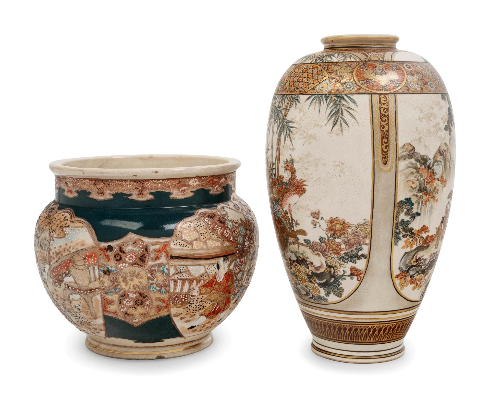 Two Japanese Satsuma Articles