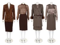 Two Three-Piece Valentino Ensembles, 1980s-1990s