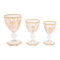 A Baccarat Empire Part Stemware Service