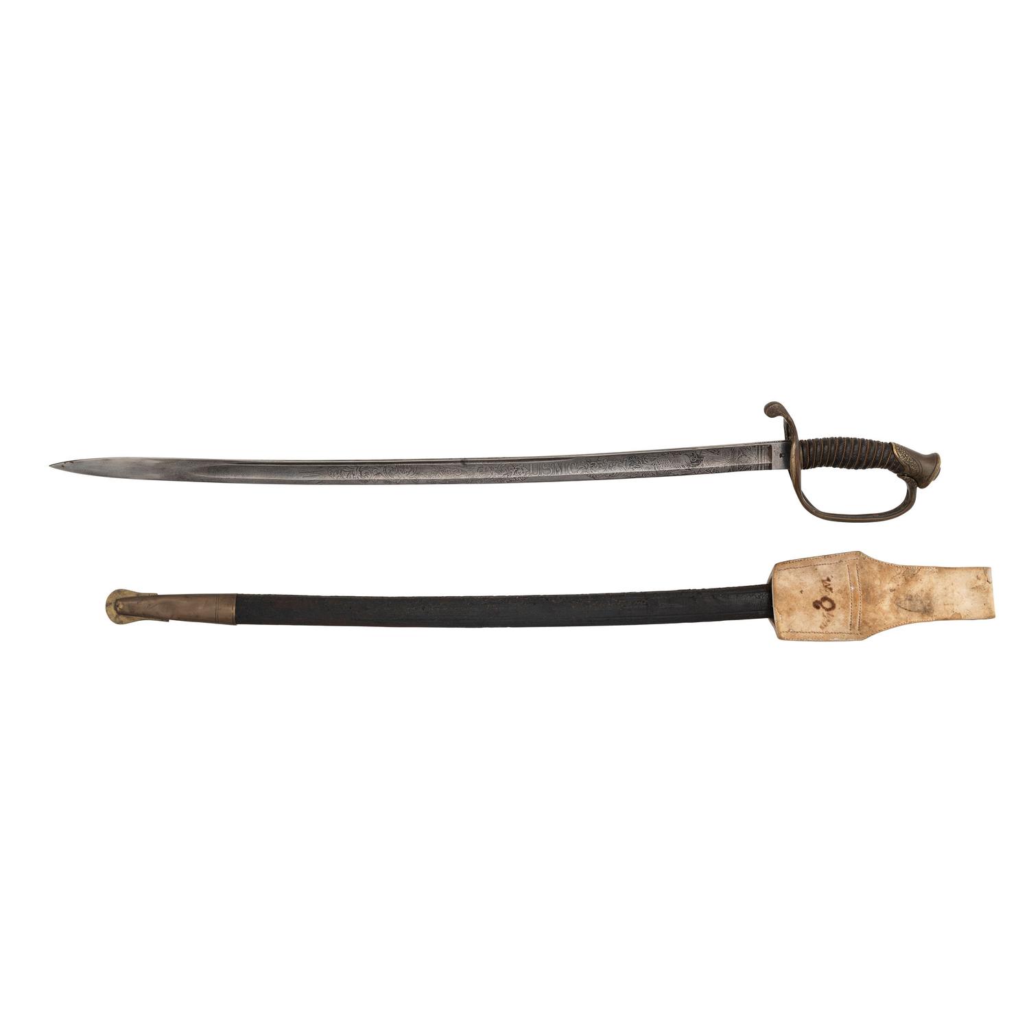 U.S.M.C. Model 1875 NCO Sword by Horstmann