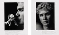 Duane Michals (American, b. 1932) — O Tan-Faced Prairie Boy , 1995; From Out of The Cradle Endlessly Rocking (Sea-Drift), 1996 (two works)