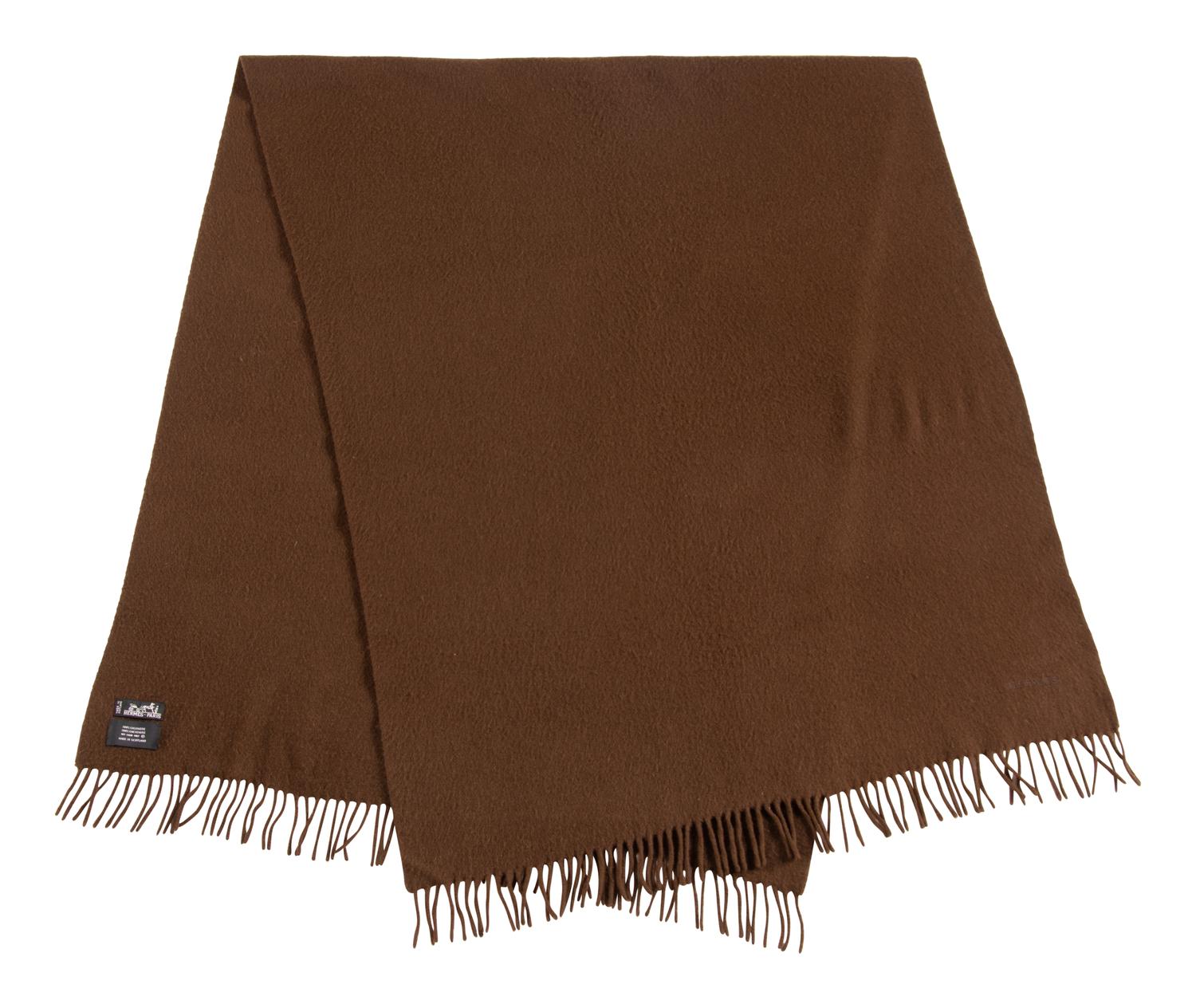 Two Hermès Cashmere Scarves