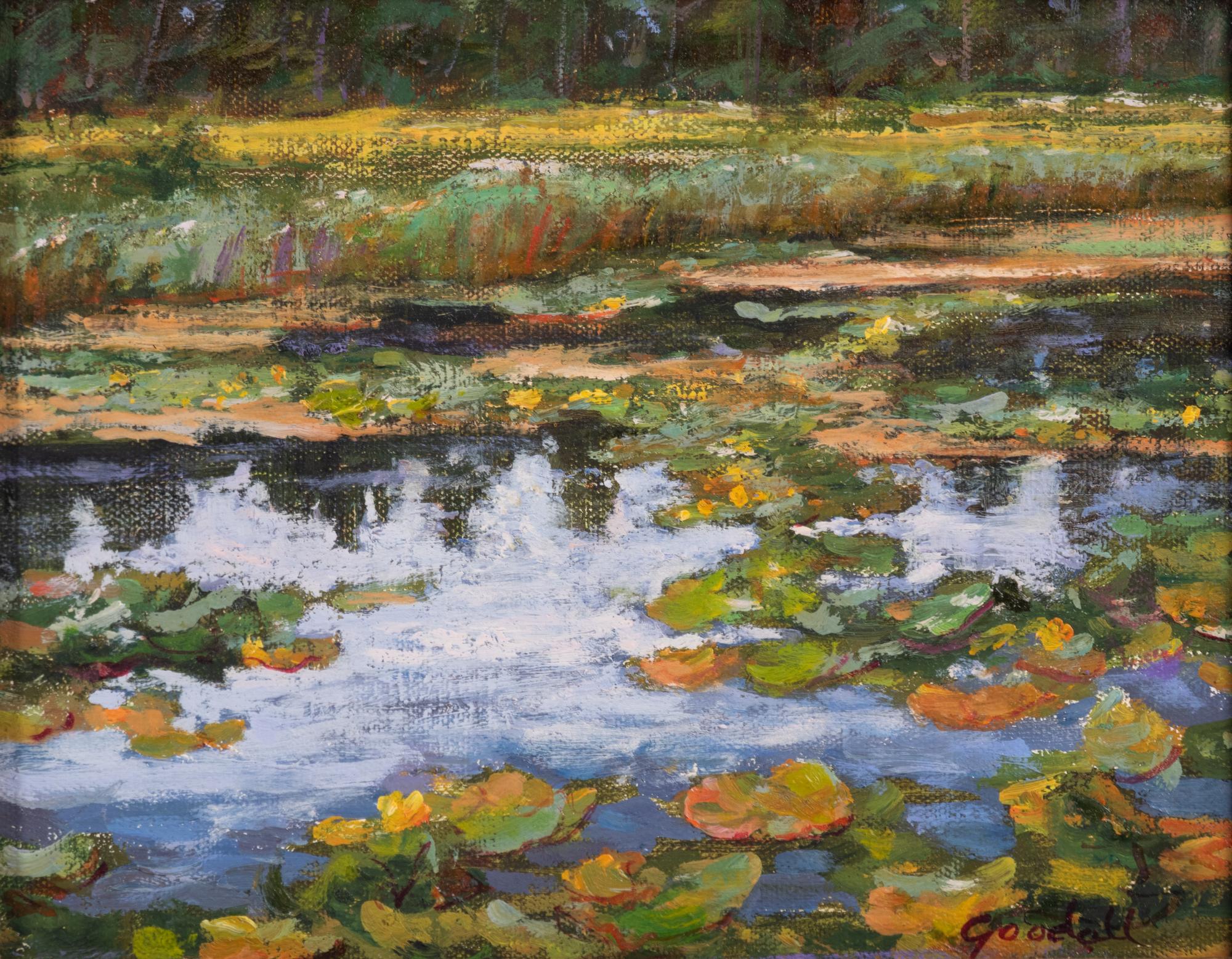 Three Works: Meadow Stream , Lilly Pond and Flowery Marsh