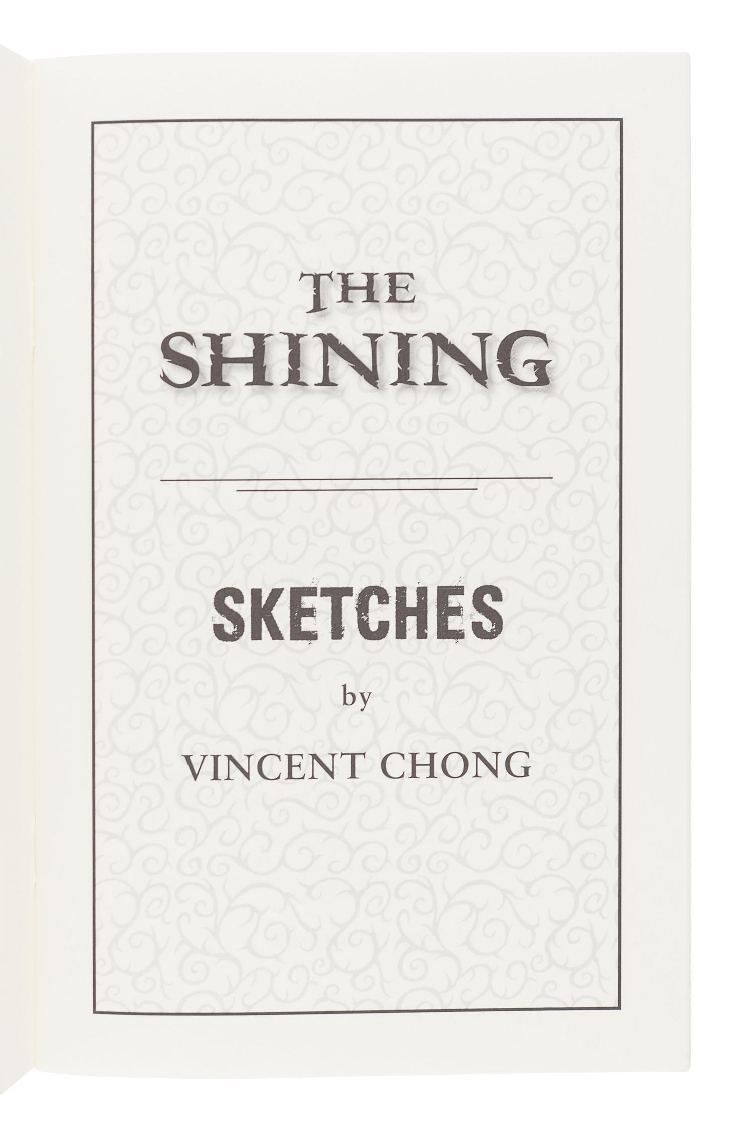 KING, Stephen (b. 1947). The Shining . Burton, MI: Subterranean Press, 2013.