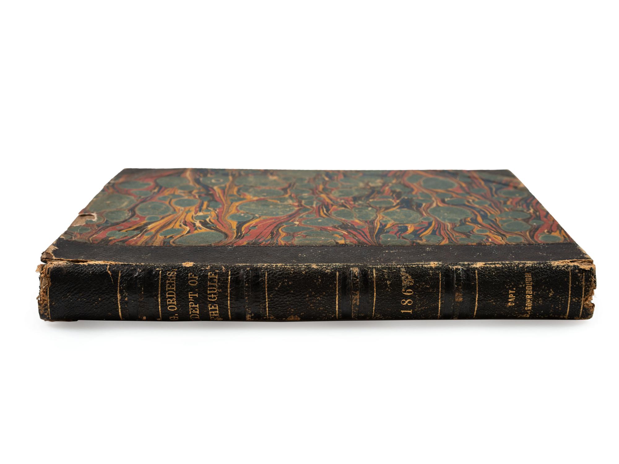[CIVIL WAR]. Bound volume of General Orders and Circulars issued by the Department of the Gulf including orders related to Colored Troops, Freedmen, and Lincoln's Assassination, 1865.