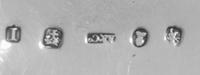 A Scottish George IV Silver Toddy Ladle, Maker's Mark A&Co., Glasgow, 1827, the silver bowl having a foliate and berry decorated neck w