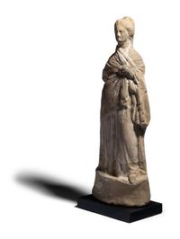A Greek Terracotta Figure