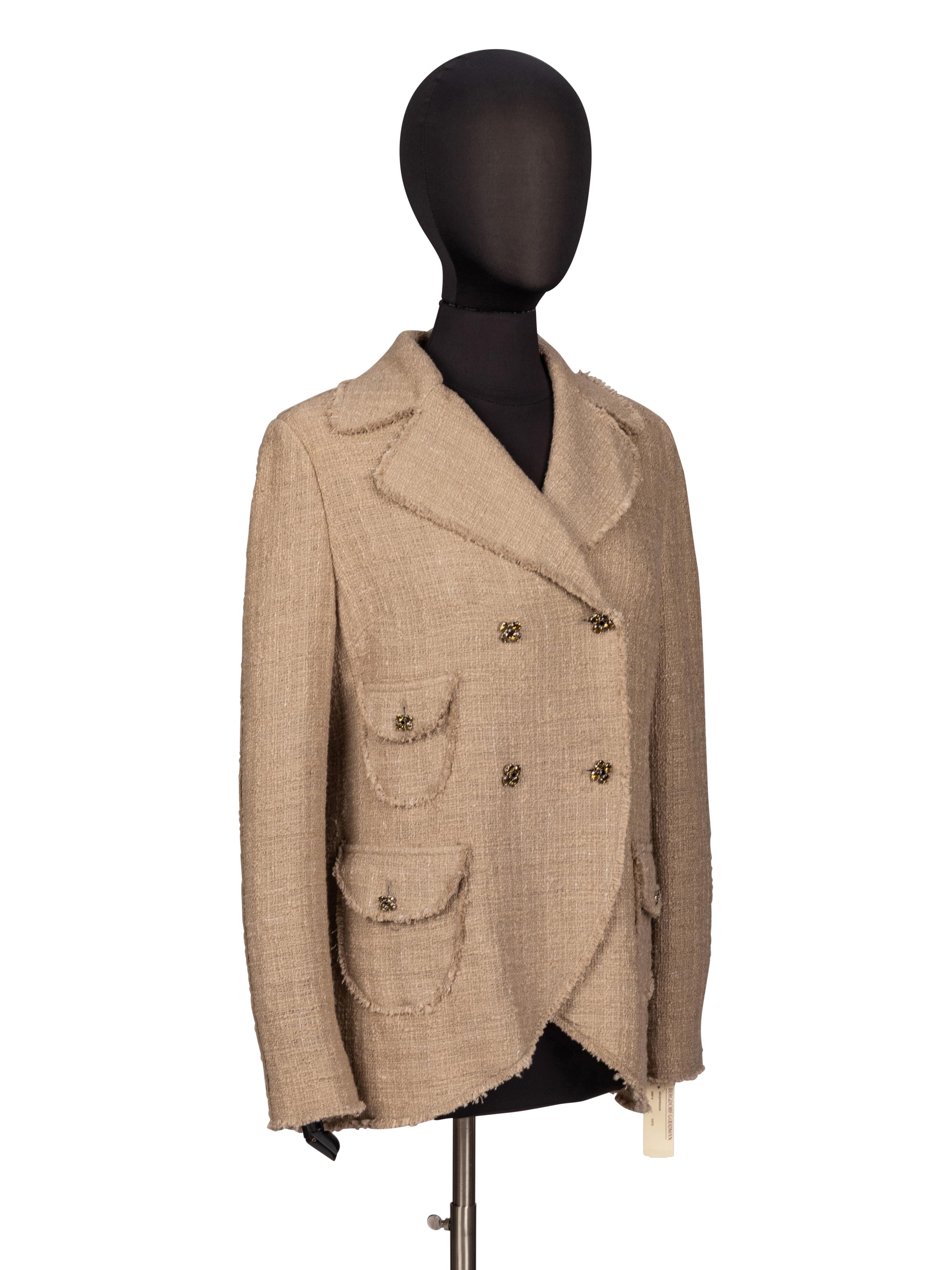 Dolce & Gabbana, Cotton Tweed Jacket