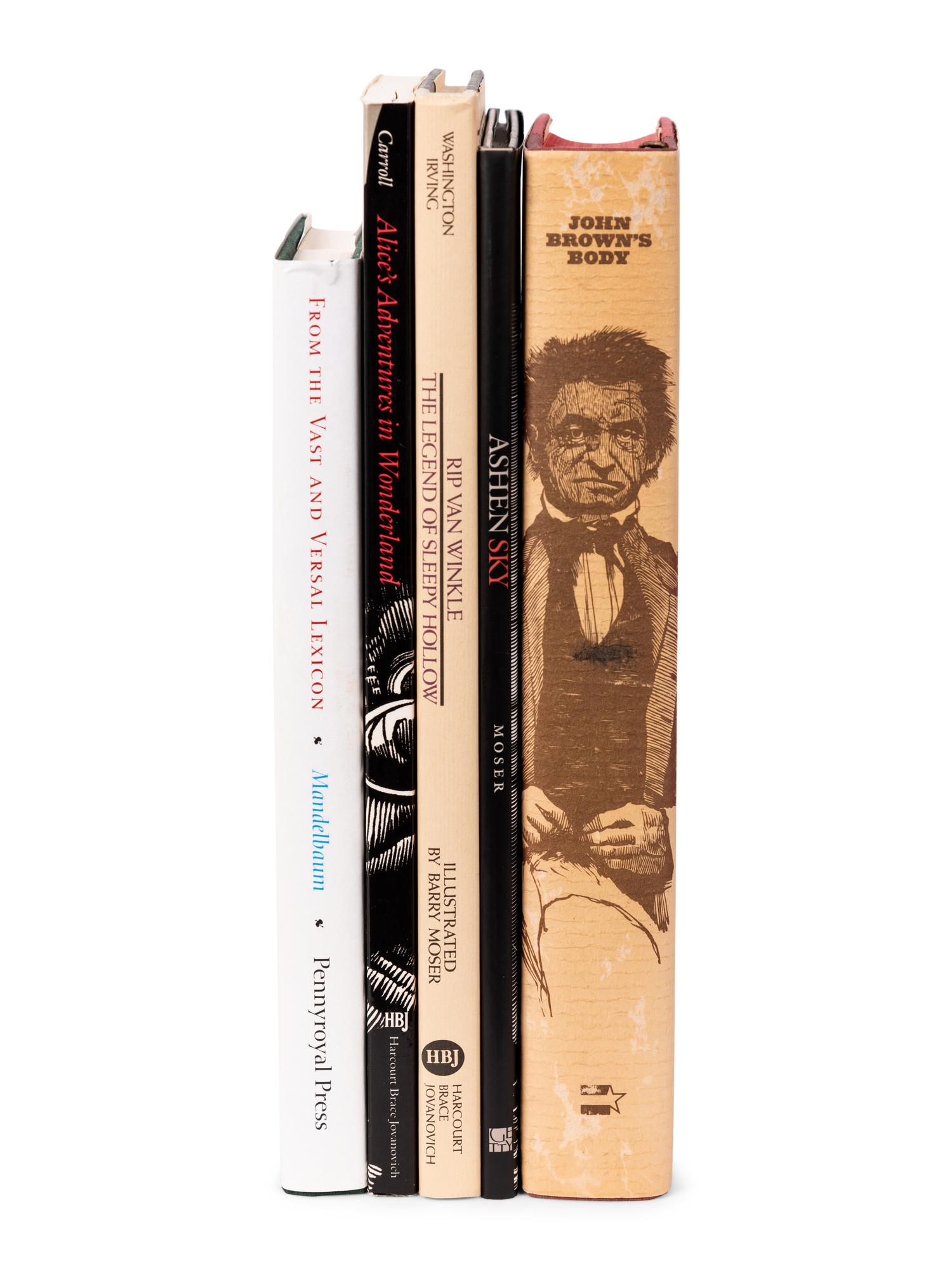 [MOSER, Barry, illustrator]. Group of 12 volumes by other authors and poets illustrated by Barry Moser. Comprising: