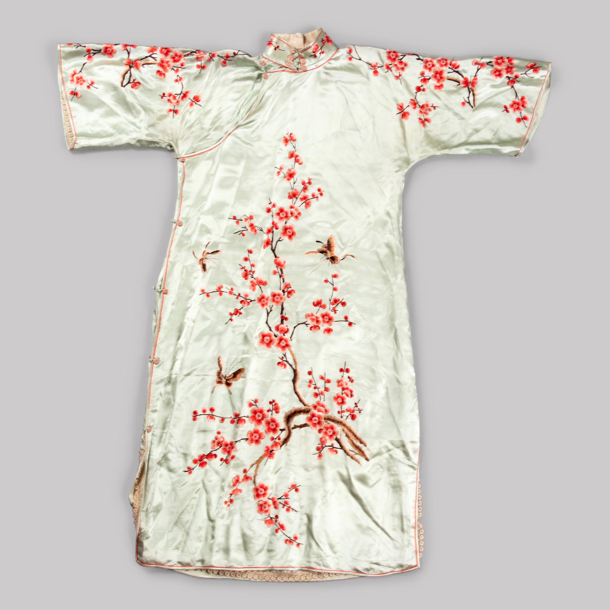 Three Chinese Silk Ladies' Cheongsam, Qipao