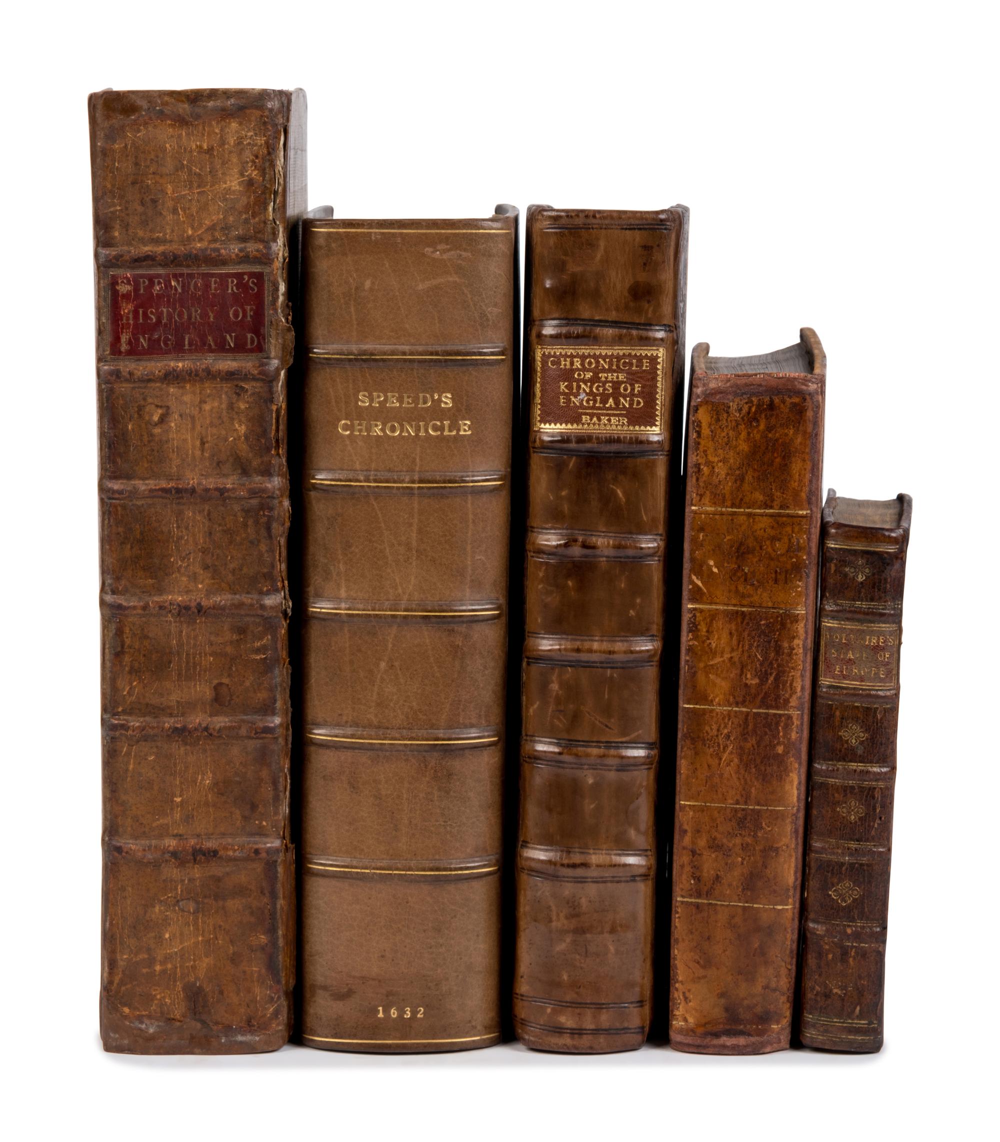 [History] Group of 5 Seventeenth and Eighteenth Century Works