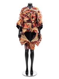 Issey Miyake Pleated Evening Ensemble , 2007-08